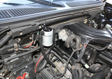 Load image into Gallery viewer, J&L 99-04 Ford Lightning Passenger Side Oil Separator 3.0 - Clear Anodized