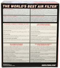 Load image into Gallery viewer, K&N Filter Universal Rubber Filter 5in Flange 6.5in Base 4.5in Top 5.5in Height