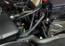 Load image into Gallery viewer, J&L 20-24 Chevy Silverado/GMC Sierra 2500/3500 6.6L Drivers Side Oil Separator 3.0 - Black Anodi