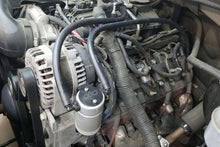 Load image into Gallery viewer, J&L 97-13 Chevy/GM Truck/SUV 4.8L/5.3L/6.0L/6.2L Driver Side Oil Separator 3.0 - Clear Anodized