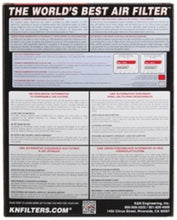 Load image into Gallery viewer, K&N 16-18 Chevrolet Spark L4-1.4L F/I Replacement Drop In Air Filter