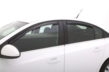 Load image into Gallery viewer, AVS 11-15 Chevy Cruze Ventvisor In-Channel Front & Rear Window Deflectors 4pc - Smoke