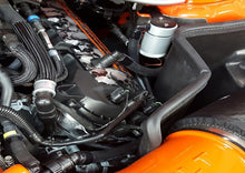 Load image into Gallery viewer, J&L 2011-2017 Ford Mustang GT Driver Side Oil Separator 3.0 - Clear Anodized