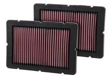 Load image into Gallery viewer, K&N Replacement Air Filter 05-09 Ferrari F360 11.125in O/S Length x 7.625 O/S Width x 1.313in H