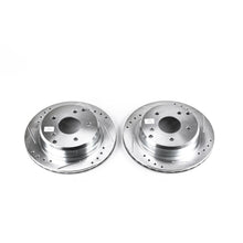 Load image into Gallery viewer, Power Stop 84-87 Chevrolet Corvette Rear Evolution Drilled & Slotted Rotors - Pair