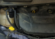 Load image into Gallery viewer, J&L 13-18 Ford Escape 2.0 EcoBoost 2.0 Oil Separator 3.0 Passenger Side - Black Anodized