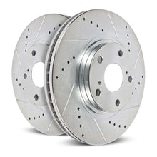 Load image into Gallery viewer, Power Stop 84-87 Chevrolet Corvette Rear Evolution Drilled & Slotted Rotors - Pair