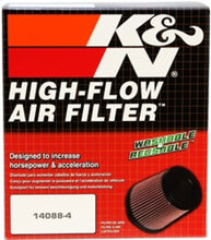 Load image into Gallery viewer, K&N Universal Rubber Filter-Round Tapered 2.5in Flange ID x 6in Base OD x 5in Top OD x 5in Height