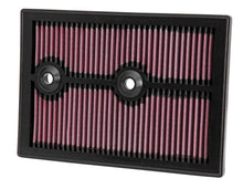 Load image into Gallery viewer, K&N Replacement Air FIlter 12 -13 VW Golf VII 1.2L/1.4L / 12-13 Polo GT 1.4L / 13 Audi A3 1.4L