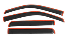 Load image into Gallery viewer, AVS 09-14 Ford F-150 Supercrew Ventvisor In-Channel Front & Rear Window Deflectors 4pc - Smoke