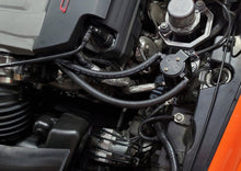 Load image into Gallery viewer, J&L 14-19 Chevrolet Corvette LT1 6.2L Driver Side Oil Separator 3.0 - Black Anodized