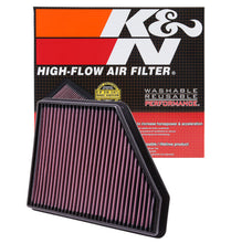 Load image into Gallery viewer, K&N 10 Chevy Camaro 3.6/6.2L Drop In Air Filter