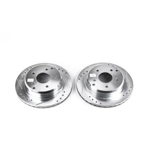 Load image into Gallery viewer, Power Stop 84-87 Chevrolet Corvette Rear Evolution Drilled & Slotted Rotors - Pair