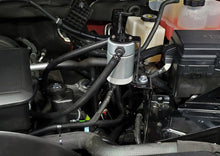 Load image into Gallery viewer, J&L 20-24 Chevy Silverado/GMC Sierra 2500/3500 6.6L Drivers Side Oil Separator 3.0 - Clear Anodi