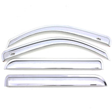 Load image into Gallery viewer, AVS 2019 RAM 1500 Crew Cab Ventvisor Outside Mount Front & Rear Window Deflectors 4pc - Chrome
