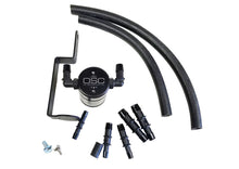 Load image into Gallery viewer, J&L 99-04 Ford Mustang GT Passenger Side Oil Separator 3.0 - Black Anodized