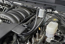 Load image into Gallery viewer, J&L 14-18 Chevy/GM Truck/SUV 5.3L V8 Driver Side Oil Separator 3.0 - Clear Anodized