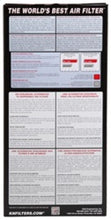 Load image into Gallery viewer, K&N Replacement Air Filter AIR FILTER, JEEP CHEROKEE, COMANCHE, WAGONEER 2.5L/4.0L 87-95