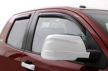 Load image into Gallery viewer, AVS 07-18 Toyota Tundra Double Cab Ventvisor In-Channel Front & Rear Window Deflectors 4pc - Smoke