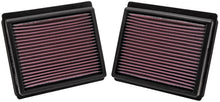 Load image into Gallery viewer, K&N Replacement Air Filter INFINITI M35 3.5L V6; 09-10 (2 PER BOX)