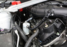 Load image into Gallery viewer, J&L 11-17 Ford Mustang V6 Passenger Side Oil Separator 3.0 - Clear Anodized