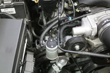 Load image into Gallery viewer, J&L 10-15 Chevrolet Camaro LS3 6.2L Passenger Side Oil Separator 3.0 - Clear Anodized