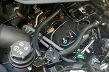 Load image into Gallery viewer, J&L 15-24 Ford Transit 150/250/350 3.5L EcoBoost Passenger Side Oil Separator 3.0 - Black Anodiz