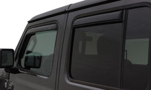 Load image into Gallery viewer, AVS 07-18 Jeep Wrangler Unlimited Ventvisor In-Channel Front & Rear Window Deflectors 4pc - Smoke