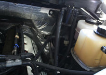 Load image into Gallery viewer, J&L 11-17 Ford F-150 5.0L / 11-14 Ford F-150 6.2L Driver Side Oil Separator 3.0- Black Anodized