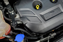 Load image into Gallery viewer, J&L 13-19 Ford Fusion 2.0L EcoBoost Passenger Side Oil Separator 3.0 - Black Anodized