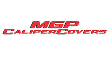 Load image into Gallery viewer, MGP 4 Caliper Covers Engraved Front & Rear SSR Red finish silver ch