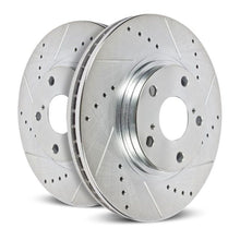 Load image into Gallery viewer, Power Stop 84-87 Chevrolet Corvette Rear Evolution Drilled & Slotted Rotors - Pair