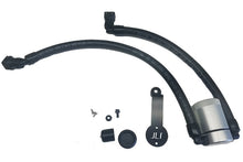 Load image into Gallery viewer, J&L 2018-2023 Ford Mustang GT Driver Side Oil Separator 3.0 - Clear Anodized