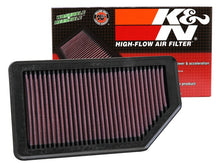 Load image into Gallery viewer, K&N Replacement Air Filter 10.625in O/S Length x 5.75in O/S Width x 1in Height