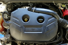 Load image into Gallery viewer, J&L 13-19 Ford Fusion 2.0L EcoBoost Passenger Side Oil Separator 3.0 - Clear Anodized