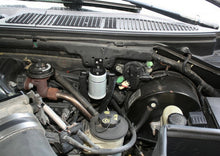 Load image into Gallery viewer, J&L 99-04 Ford Lightning Driver Side Oil Separator 3.0 - Clear Anodized