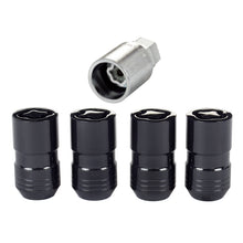 Load image into Gallery viewer, McGard Wheel Lock Nut Set - 4pk. (Cone Seat) M14X1.5 / 21mm & 22mm Dual Hex / 1.639in. L - Black
