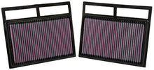 Load image into Gallery viewer, K&N Replacement Air Filter MERCEDES-BENZ CL600 5.5L-V12; 2003 (2 PER BOX)
