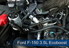 Load image into Gallery viewer, J&L 2011-2024 Ford F-150 2.7L/3.5L/5.0L Passenger Side Oil Separator 3.0 - Clear Anodized