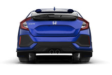 Load image into Gallery viewer, Rally Armor 17-21 Honda Civic EX/EX-L/LX (Hatchback) Black UR Mud Flap White Logo