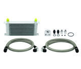 Mishimoto Universal 10 Row Oil Cooler Kit (Metal Braided Lines)