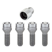 Load image into Gallery viewer, McGard Wheel Lock Bolt Set - 4pk. (Cone Seat) M14X1.5 / 19mm Hex / 31.0mm Shank Length - Chrome