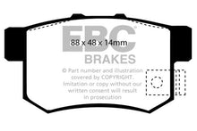 Load image into Gallery viewer, EBC 01-03 Acura CL 3.2 Greenstuff Rear Brake Pads