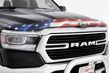 Load image into Gallery viewer, Stampede 19-23 Ram 1500 (Excl. Rebel/TRX) Vigilante Premium Hood Protector - Flag