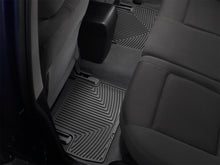 Load image into Gallery viewer, WeatherTech 03-06 Lincoln Navigator/Navigator L Rear Rubber Mats - Black