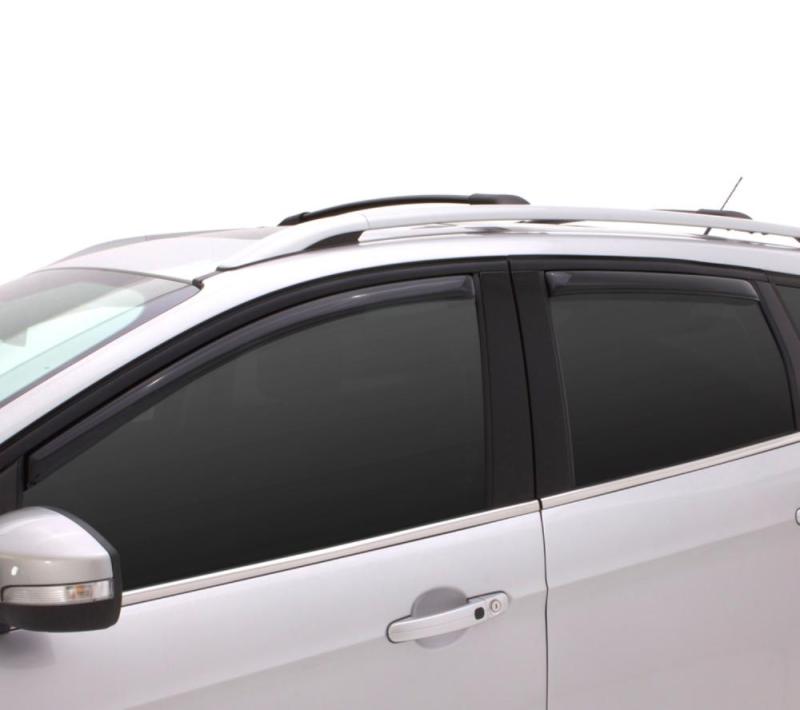 AVS 14-18 Hyundai Genesis Ventvisor In-Channel Front & Rear Window Deflectors 4pc - Smoke