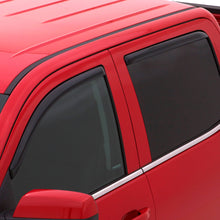 Load image into Gallery viewer, AVS 01-05 Chevy S10 Crew Cab Ventvisor In-Channel Front &amp; Rear Window Deflectors 4pc - Smoke