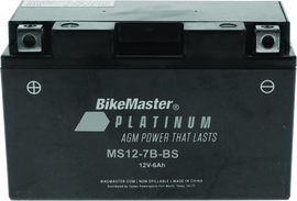 BikeMaster AGM Battery - MS12-7B-BS