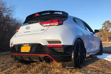 Load image into Gallery viewer, Rally Armor 19-22 Hyundai Veloster N Red UR Mud Flap w/ White Logo