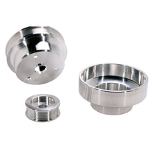 Load image into Gallery viewer, BBK 88-95 GM Truck 4.3 5.0 5.7 Underdrive Pulley Kit - Lightweight CNC Billet Aluminum (3pc)